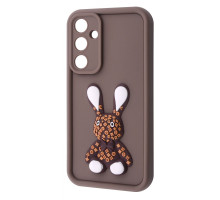 Чохол Pretty Things Case Samsung Galaxy A15 4G/5G brown/rabbit