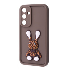 Чохол Pretty Things Case Samsung Galaxy A15 4G/5G brown/rabbit