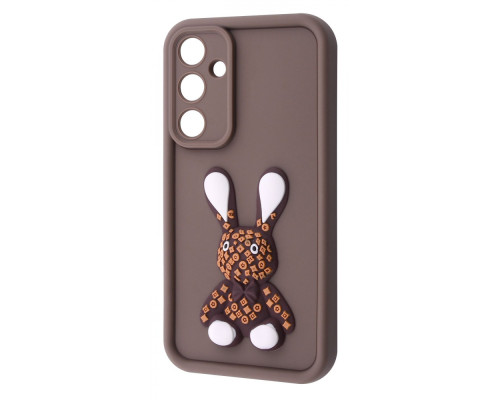 Чохол Pretty Things Case Samsung Galaxy A15 4G/5G brown/rabbit