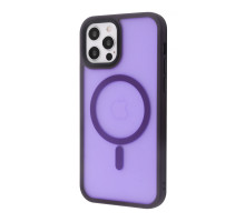 Чохол WAVE Matte Insane Case with Magnetic Ring iPhone 12/12 Pro deep purple