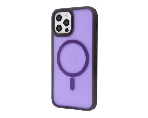 Чохол WAVE Matte Insane Case with Magnetic Ring iPhone 12/12 Pro deep purple