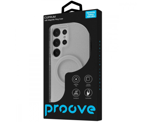 Чохол Proove Cuprum Case with Magnetic Ring Samsung Galaxy S24 Ultra white 2003000239867 6901141610766