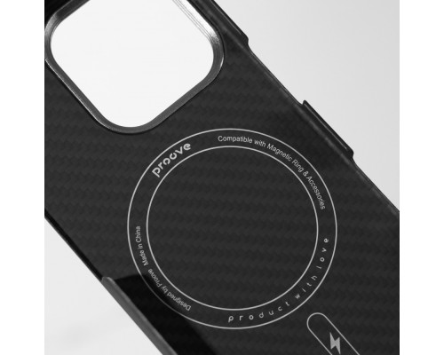 Чохол Proove Carbon Slim with Magnetic Ring iPhone 13 Pro Max nightfall 2003000264746 6901121555902