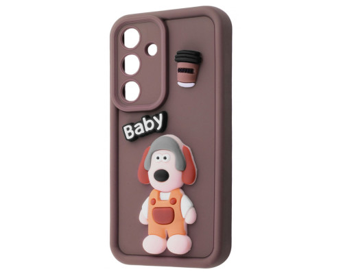 Чохол Pretty Things Case Samsung Galaxy A36/A56 brown/baby 2003000202175