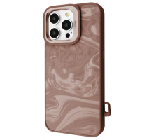 Чохол Kajsa Fluid Art with Magnetic Ring iPhone 16 Pro Max desert titanium 2003000275988