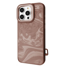 Чохол Kajsa Fluid Art with Magnetic Ring iPhone 16 Pro Max desert titanium 2003000275988