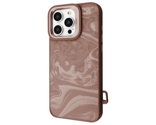 Чохол Kajsa Fluid Art with Magnetic Ring iPhone 16 Pro Max desert titanium 2003000275988