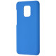 Чохол WAVE Full Silicone Cover Xiaomi Redmi Note 9S/Note 9 Pro blue