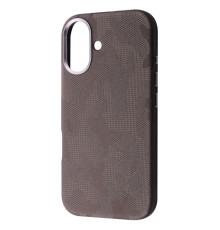 Чохол WAVE Khaki Case with Magnetic Ring iPhone 16 gray