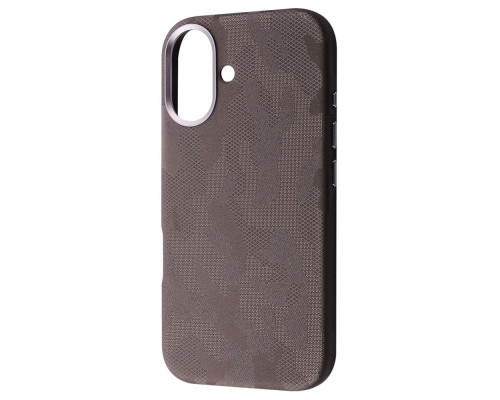 Чохол WAVE Khaki Case with Magnetic Ring iPhone 16 gray