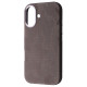 Чохол WAVE Khaki Case with Magnetic Ring iPhone 16 gray