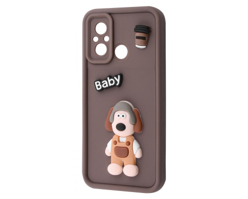 Чохол Pretty Things Case Xiaomi Redmi 12C brown/baby 2001001904593