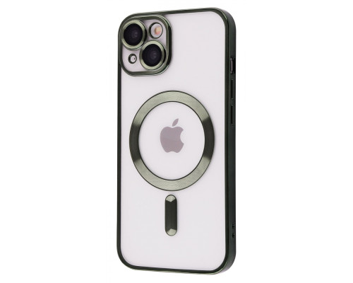 Чохол Metal Matte Case with Magnetic Ring iPhone 14 dark green 2001001777173