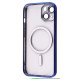Чохол Metal Matte Case with Magnetic Ring iPhone 14 midnight blue 2001001777180