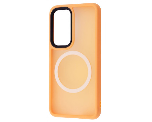 Чохол WAVE Matte Insane Case with Magnetic Ring Samsung Galaxy S24/S25 orange