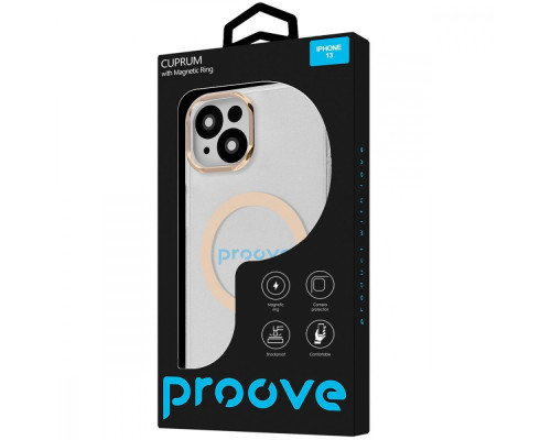 Чохол Proove Cuprum Case with Magnetic Ring iPhone 13 white 2003000214086 6901129895901