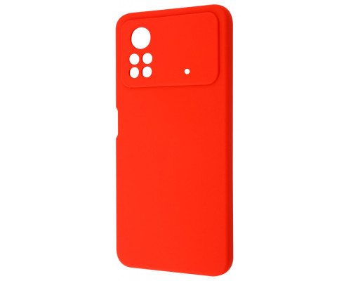 Чохол WAVE Full Silicone Cover Xiaomi Poco X4 Pro 5G red