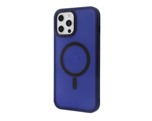 Чохол WAVE Matte Insane Case with Magnetic Ring iPhone 12 Pro Max midnight blue