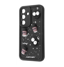 Чохол Pretty Things Case Samsung Galaxy A24 4G black/coffee