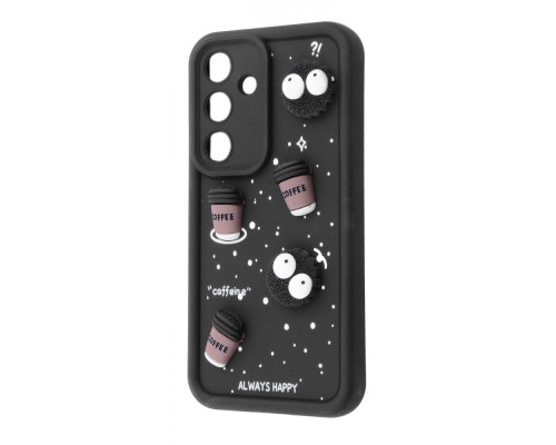 Чохол Pretty Things Case Samsung Galaxy A24 4G black/coffee