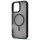 Чохол WAVE Matte Insane Case with Magnetic Ring iPhone 16 Pro black