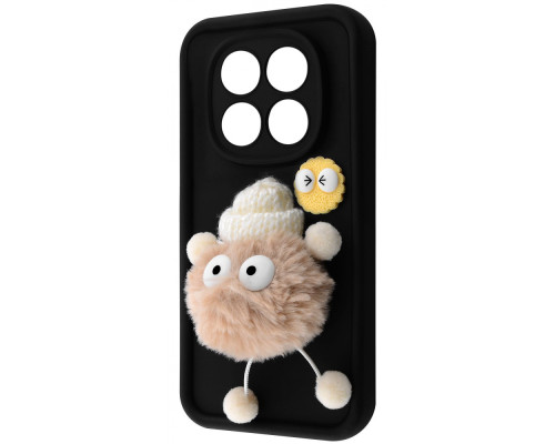 Чохол Pretty Things Case Xiaomi Redmi Note 14 Pro+ black/fluffy white 2003000179583