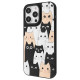 Чохол WAVE Doodle Case iPhone 15 Pro Max cats 2003000252736