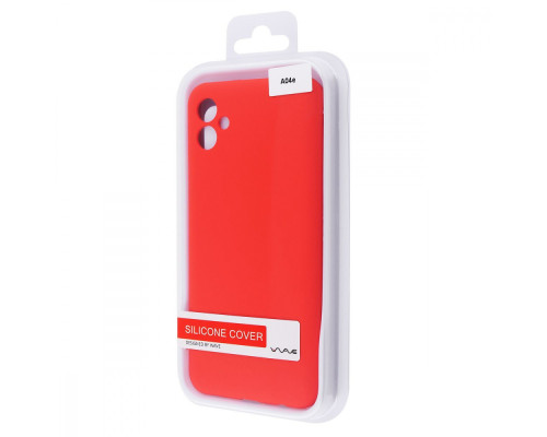 Чохол WAVE Full Silicone Cover Samsung Galaxy A04e (A042F) red