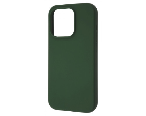 Чохол WAVE Full Silicone Cover iPhone 15 army green