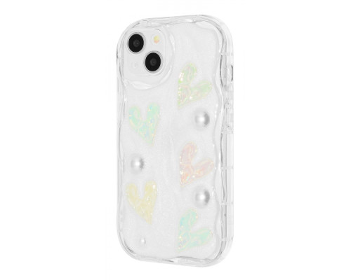 Чохол Lovely Skin Case iPhone 15 hearts