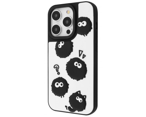 Чохол WAVE Doodle Case iPhone 13 Pro black fluffy 2003000243031