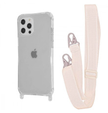 Чохол WAVE Clear Case with Strap iPhone 12 Pro Max transparent