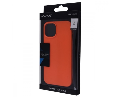 Чохол WAVE Premium Leather Edition Case with Magnetic Ring iPhone 14 ink 2001000588572