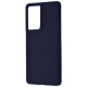 Чохол WAVE Full Silicone Cover Samsung Galaxy S21 Ultra (G998B) midnight blue