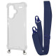 Чохол WAVE Clear Case with Strap Xiaomi Redmi Note 13 Pro+ midnight blue 2001001905897
