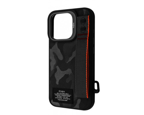 Чохол Kajsa Outdoor Collection with Magnetic Ring iPhone 16 Pro black 2003000171150