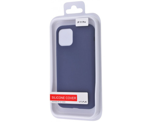 Чохол WAVE Full Silicone Cover iPhone 11 Pro dark bue