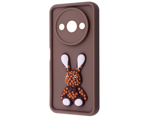 Чохол Pretty Things Case Xiaomi Redmi A3 brown/rabbit 2001001969882