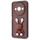 Чохол Pretty Things Case Xiaomi Redmi A3 brown/rabbit 2001001969882