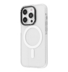 Чохол WAVE Clear Case Side with Magnetic Ring iPhone 14 Pro Max white