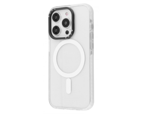 Чохол WAVE Clear Case Side with Magnetic Ring iPhone 14 Pro Max white
