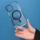 Чохол WAVE Clear Case Side with Magnetic Ring iPhone 14 Pro Max white