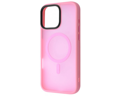 Чохол WAVE Matte Insane Case with Magnetic Ring iPhone 16 Pro Max pink