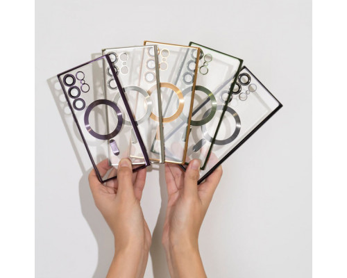 Чохол WAVE Metal Color Case with Magnetic Ring Samsung Galaxy S25 FE dark green 2003000274325