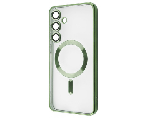 Чохол WAVE Metal Color Case with Magnetic Ring Samsung Galaxy S25 FE dark green 2003000274325