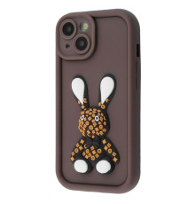 Чохол Pretty Things Case iPhone 14 brown/rabbit
