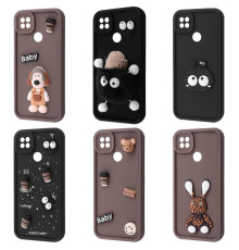 Чохол Pretty Things Case Xiaomi Redmi 9C/10A brown/fluffy white