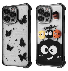 Чохол WAVE Winkie iPhone 14 Pro deep purple/butterfly 2003000252132