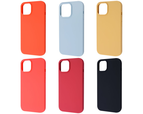 Чохол WAVE Full Silicone Cover iPhone 14 Plus/15 Plus capri blue