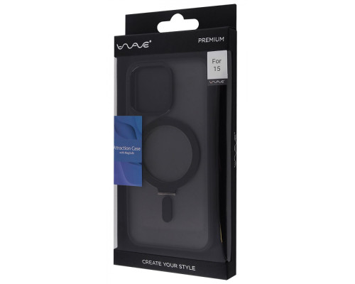 Чохол WAVE Premium Attraction Case with Magnetic Ring iPhone 15 white 2001001668969